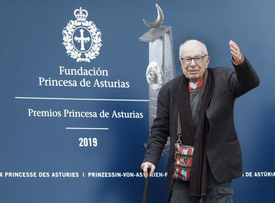 Llegada de Peter Brook, premio "Princesa" de las Artes