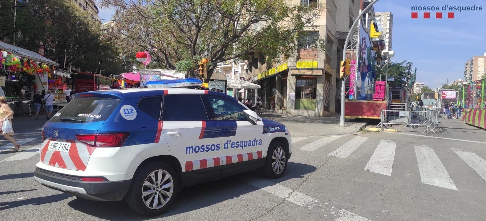 Imagen de archivo de un coche de Mossos