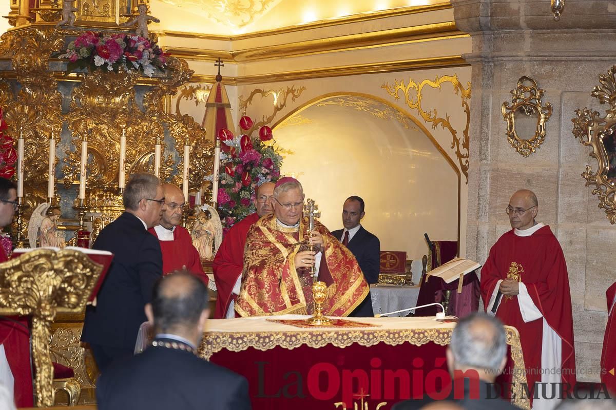 Así se ha vivido en Caravaca la clausura del Quinario de la Vera Cruz