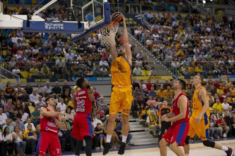 26.10.18. Las Palmas de Gran Canaria. Baloncesto Euroliga temporada 2018-19. Herbalife Gran Canaria - CSKA Moscú. Gran Canaria Arena. Foto Quique Curbelo  | 26/10/2018 | Fotógrafo: Quique Curbelo