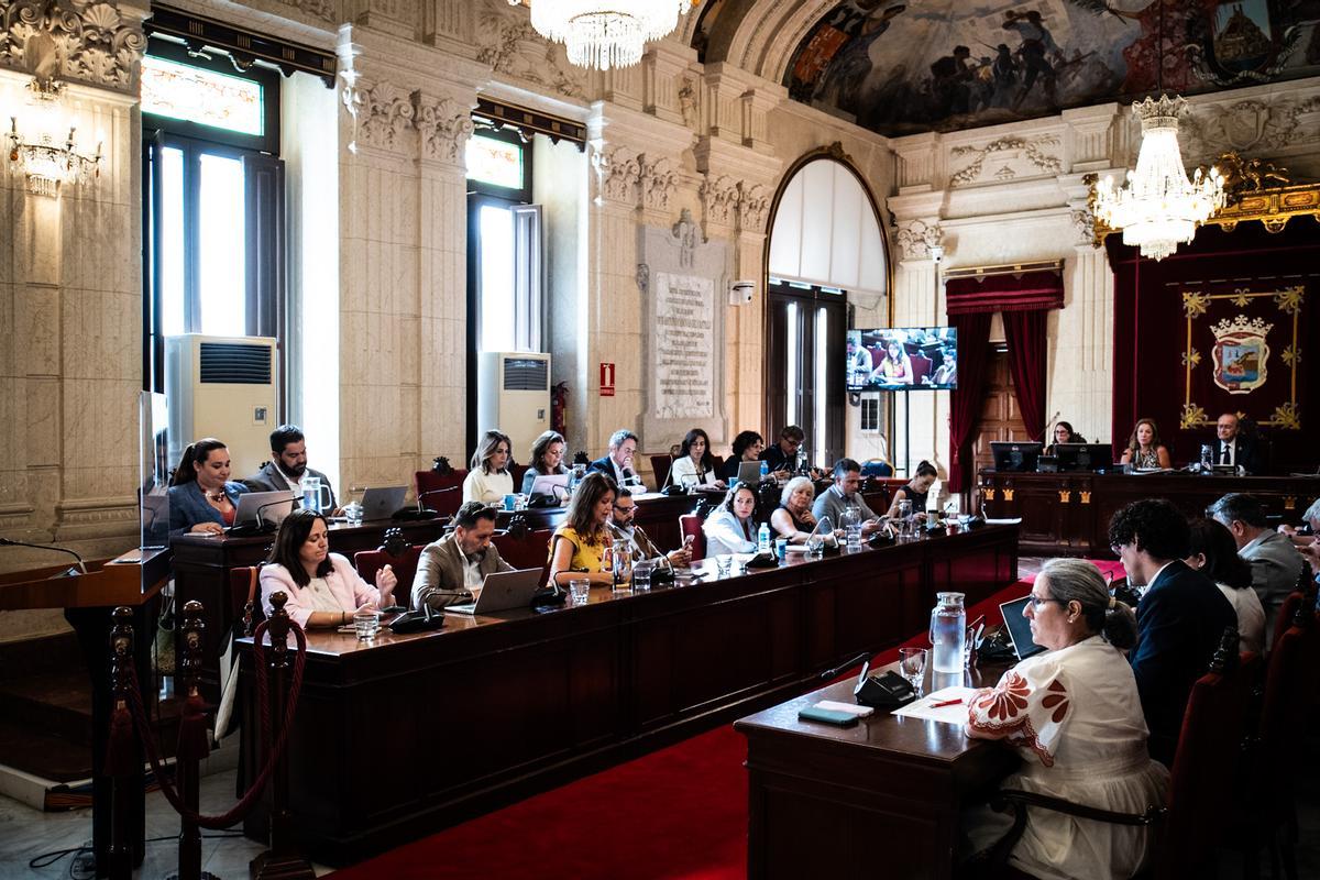 Pleno del Ayuntamiento de Málaga