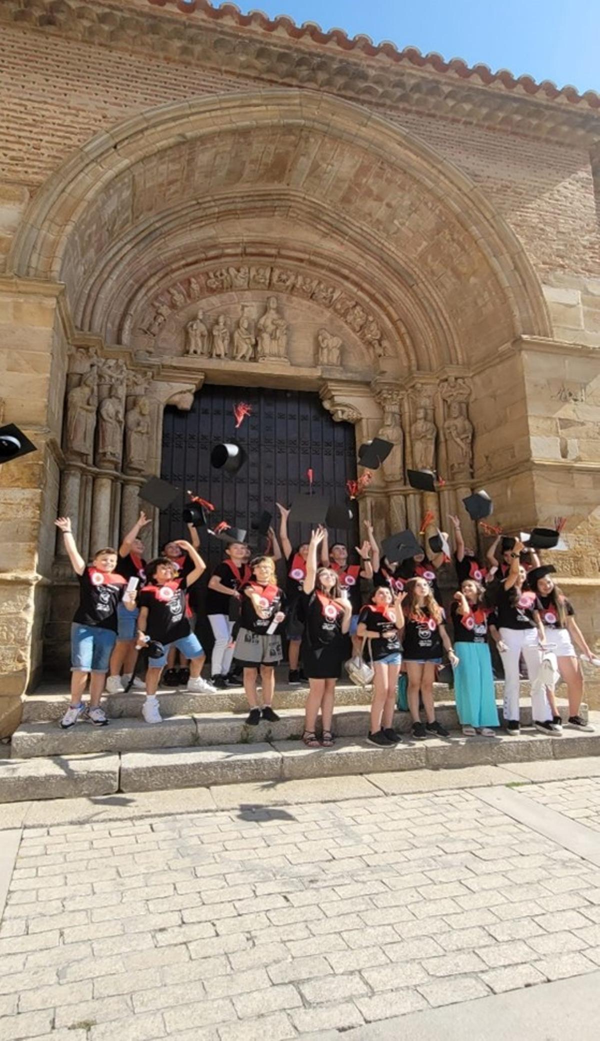 Graduación del curso de Sexto.