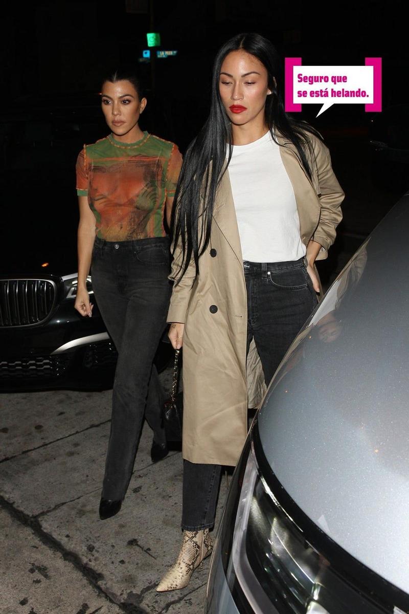 Kourtney Kardashian sale con Stephanie Shepherd