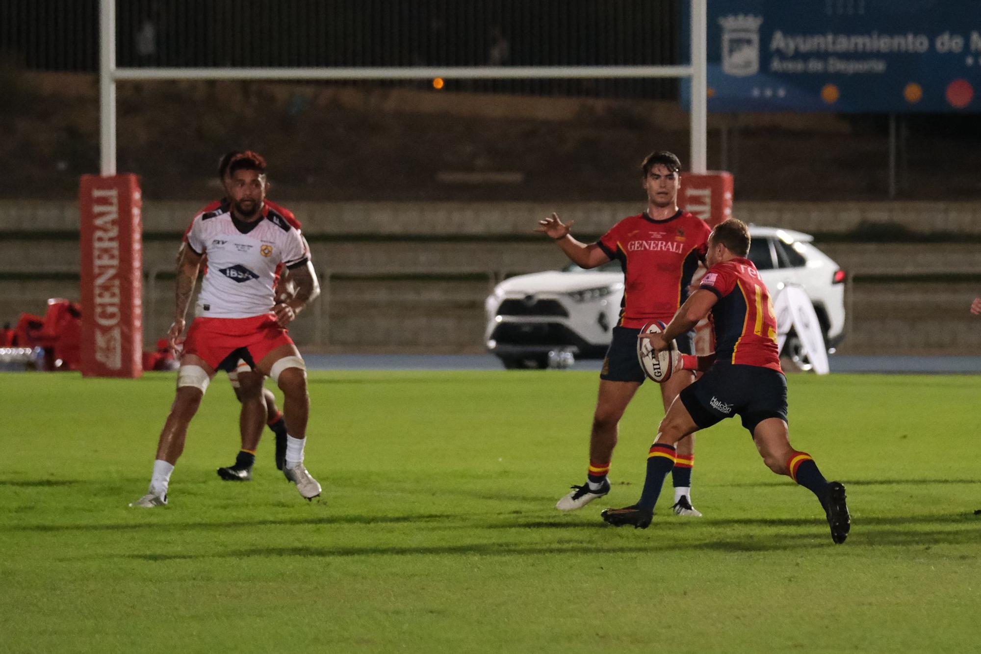 Málaga disfruta del España - Tonga de rugby