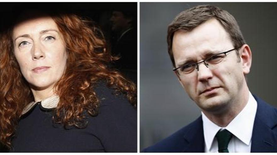 Rebekah Brooks y Andy Coulson.