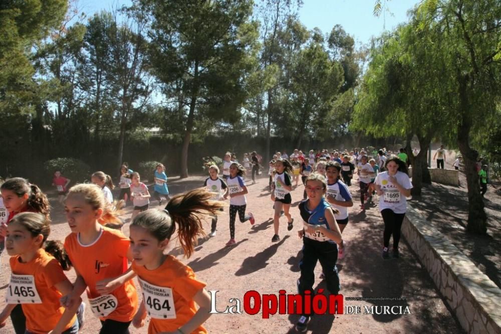 Final Cross Escolar de Lorca: Benjamin femenino