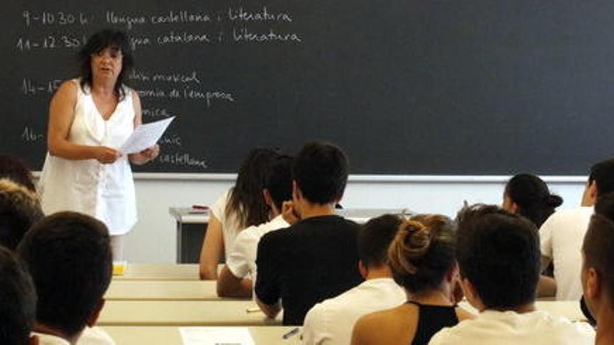 El 71% dels estudiants supera la prova per accedir als graus d&#039;educació