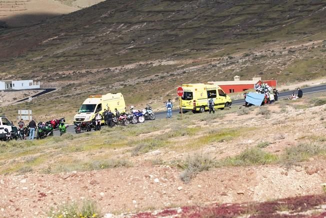 FUERTEVENTURA - Un hombre de 28 años fallece en un accidente de moto en la zona de Tamariche, Fuerteventura - 26-03-17