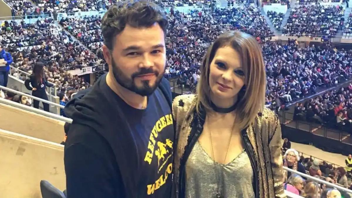Gabriel Rufián y la separación con su primera pareja Mireia Varela