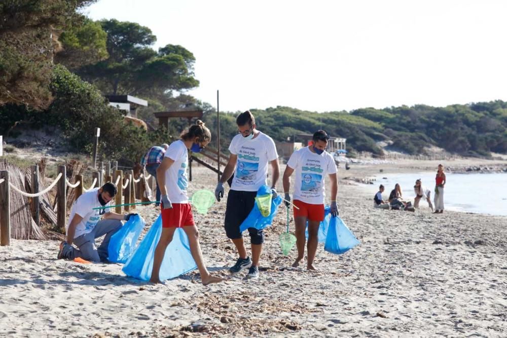 Limpieza de ses Salines