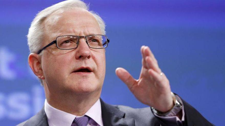 Rehn reitera que dará más tiempo a los países que cumplan