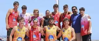 El Villa de Gijón logra la permanencia en Primera División de balonmano playa