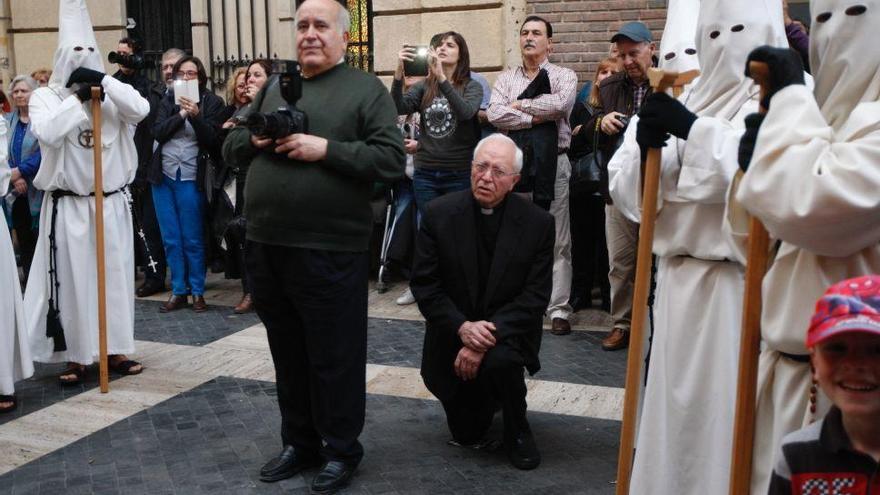 Procesión del Yacente en Murcia