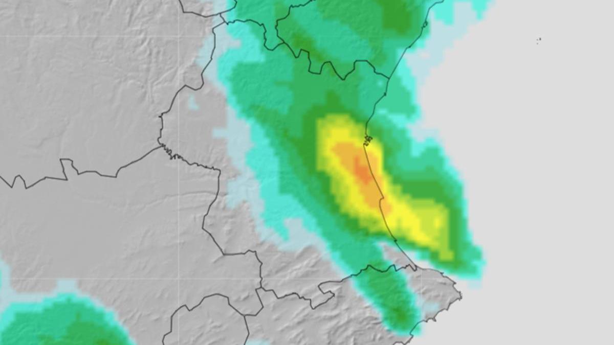 Mapa interactivo de Arome Aemet.