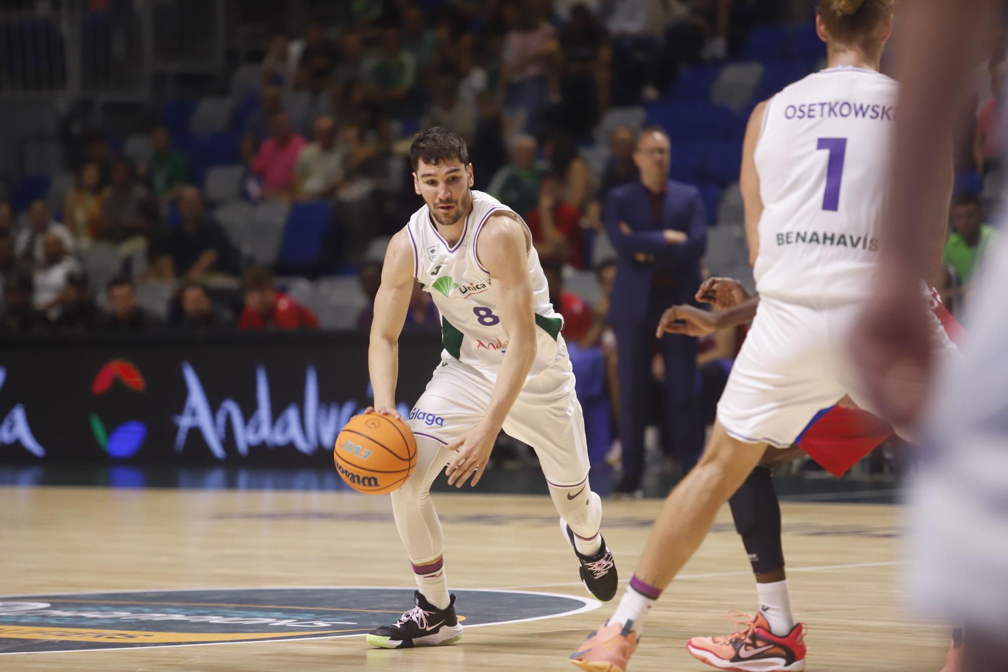 Unicaja - Den Bosch, semifinal de la fase previa de la BCL, en imágenes