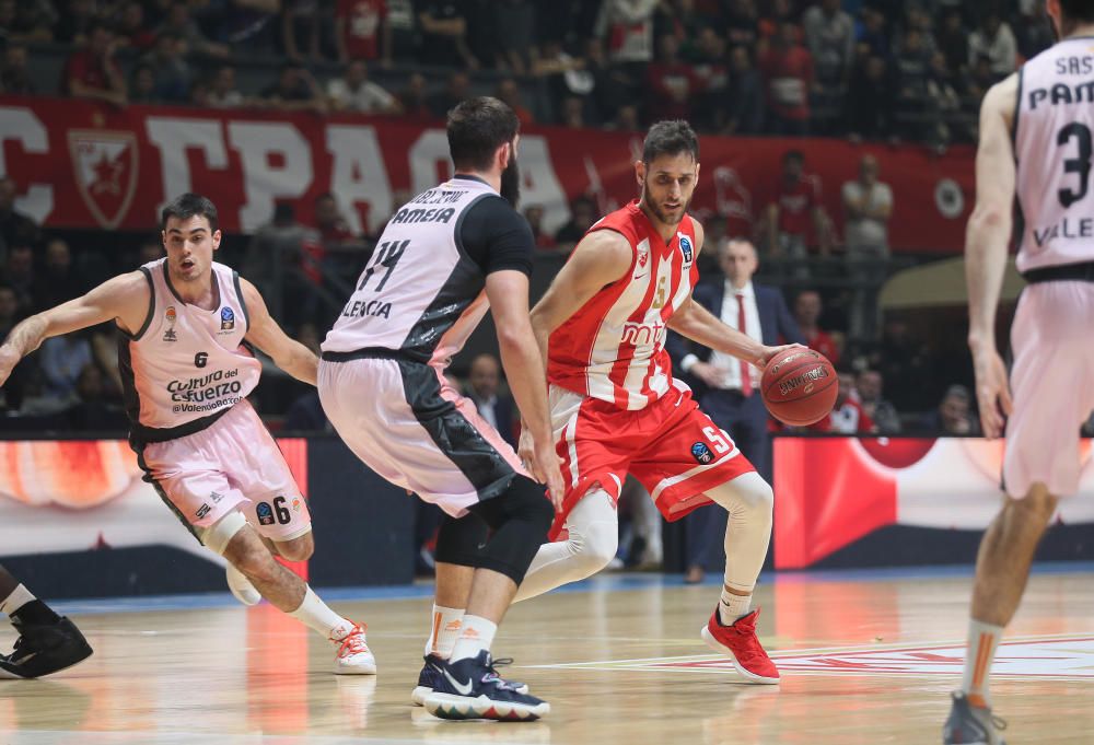 Estrella Roja - Valencia Basket, en imágenes