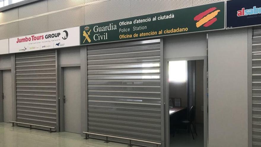 La Guardia Civil abre una oficina de atención ciudadana en el aeropuerto