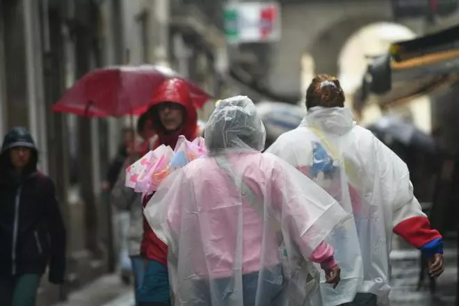 A Coruña registró más lluvia este miércoles que en los dos últimos meses