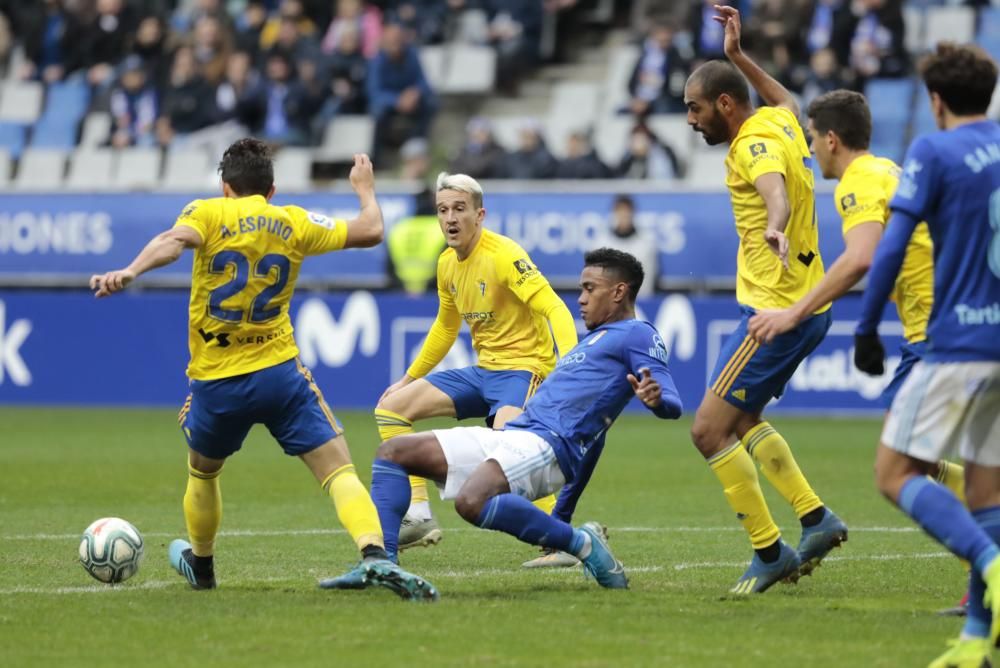 Real Oviedo- Cádiz, en imágenes