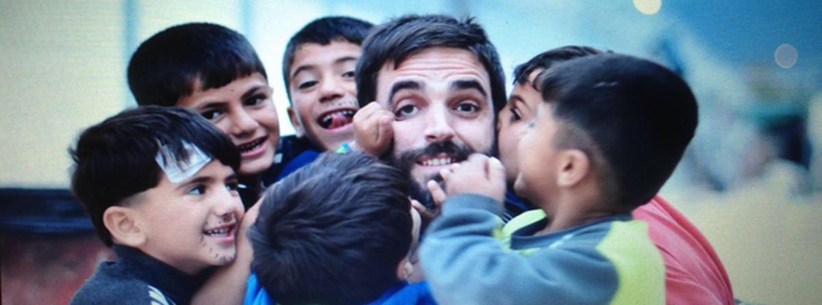 Voluntaris del Sant Joan de Déu i el Clínic en un camp de refugiats de Grècia. Voluntaris del Sant Joan de Déu i el Clínic en un camp de refugiats de Grècia.