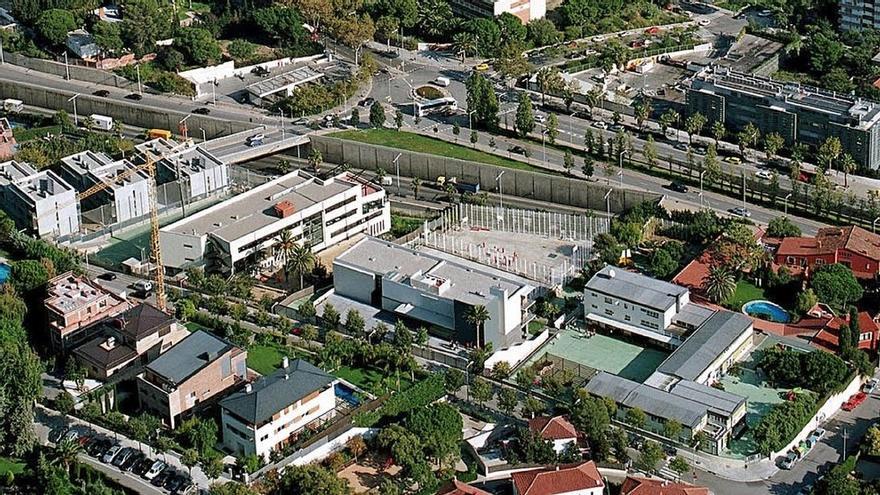 Vista aérea del St Peter&#039;s School of Barcelona.
