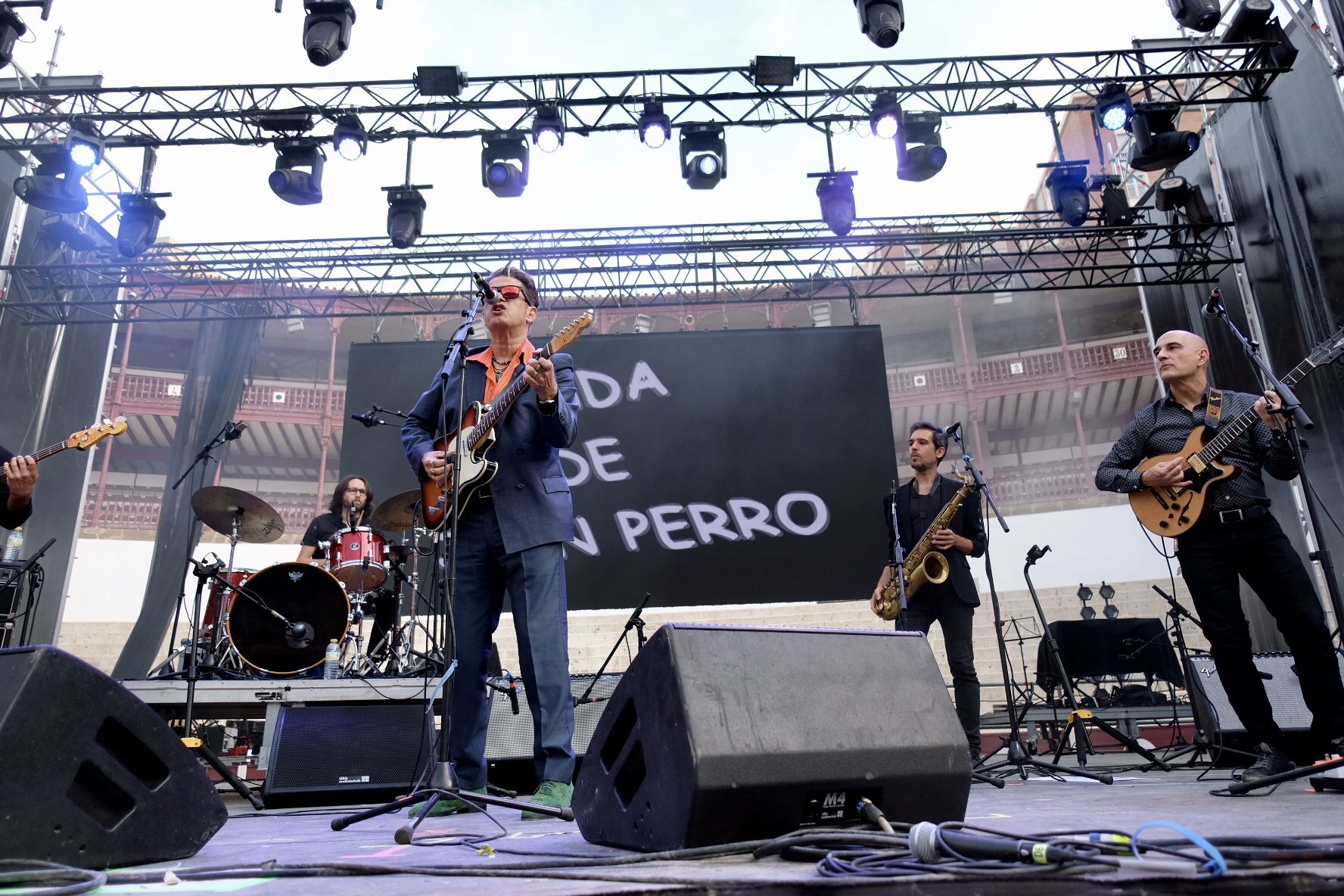 Juan Perro, en concierto en el Brisa Festival.
