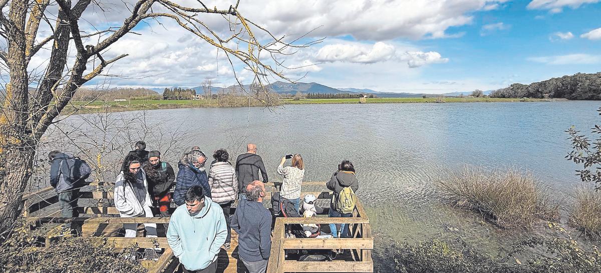 El paratge natural conegut com la platja d’Espolla.
