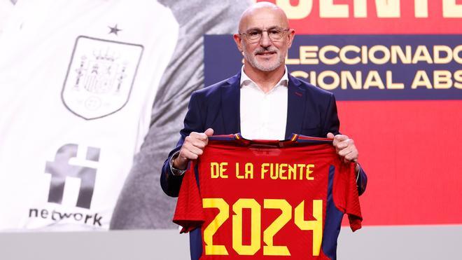 Presentación de Luis de la Fuente como nuevo entrenador de la selección española