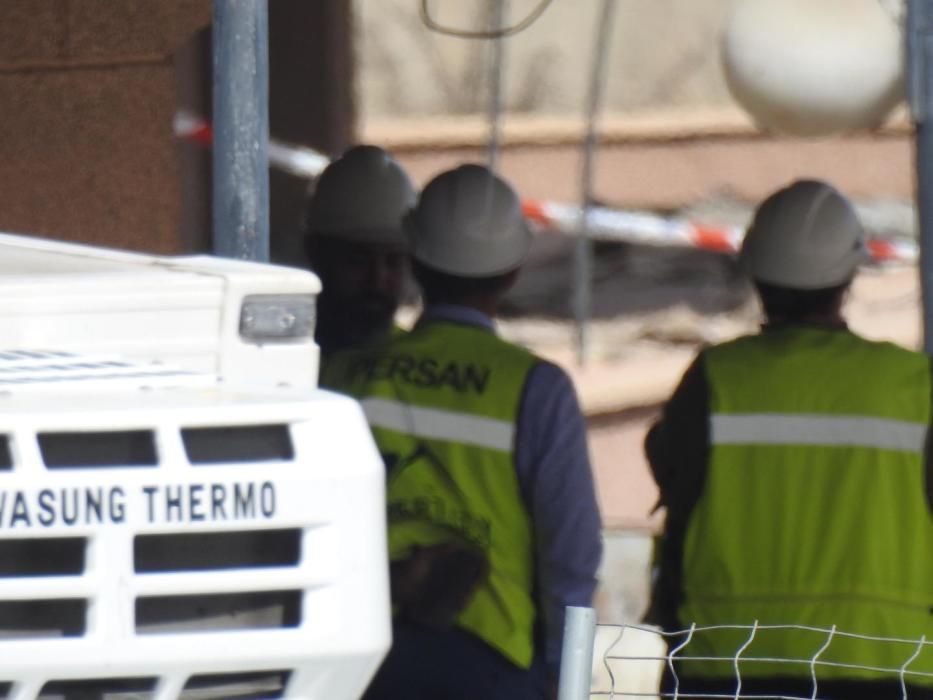 Hallan un cadáver en un centro comercial de Maspalomas