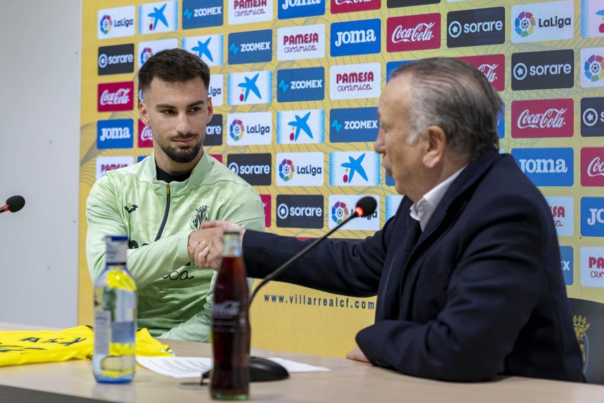 Baena juega desde los 11 años en el Villarreal CF