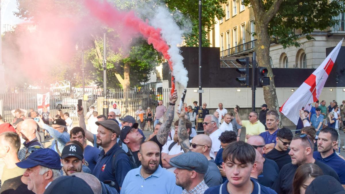 Protestas en Reino Unido tras el ataque en Southport