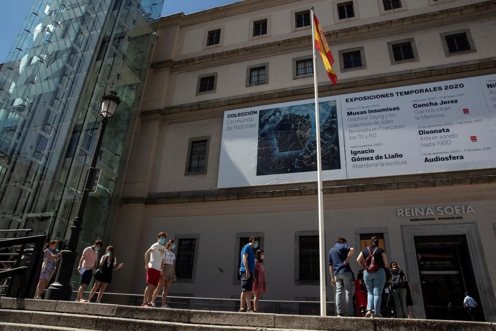 El triángulo del arte en Madrid se reencuentra con sus visitantes