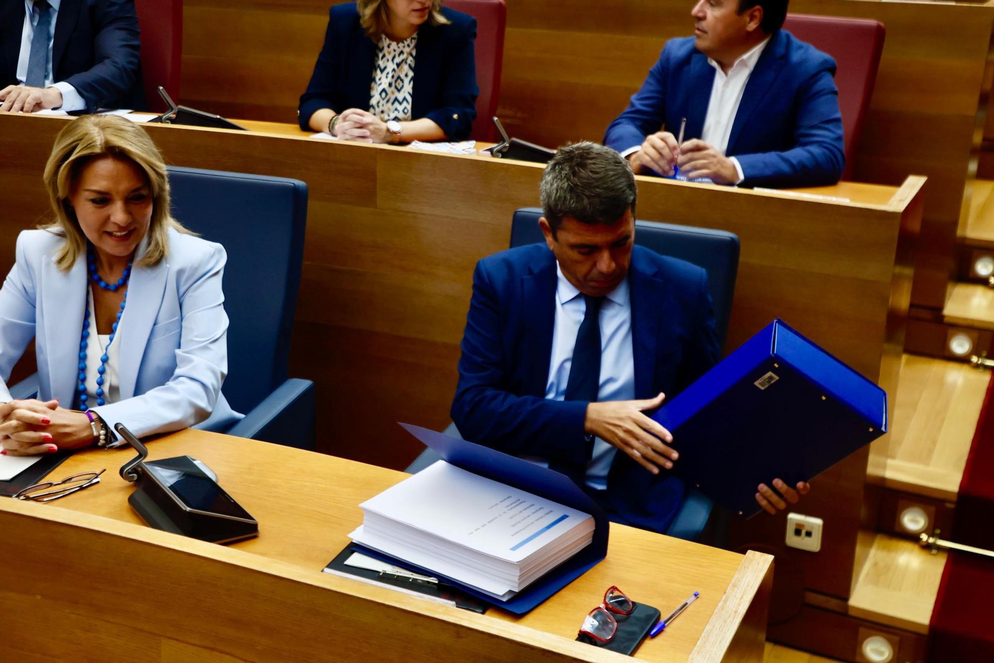 El Debate de Política General en las Corts, en imágenes
