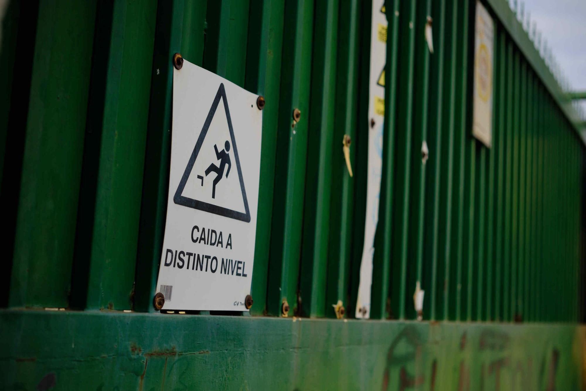 Estado del antiguo IES Padre Anchieta