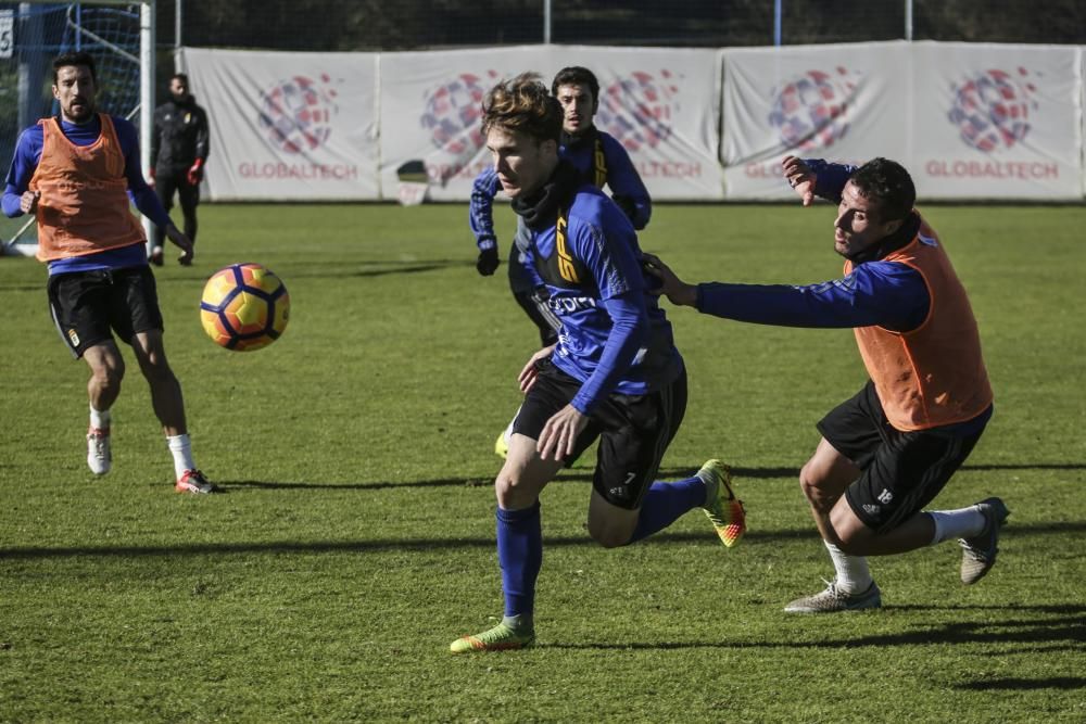 Entrenamiento del Real Oviedo