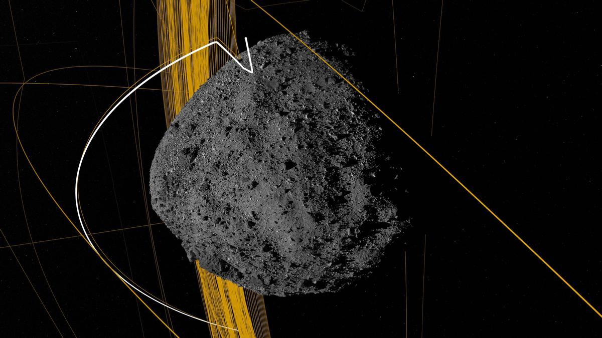 El asteroide Bennu tiene un diámetro de 500 metros.