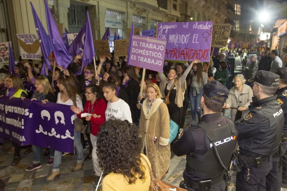 Manifestación del 8-M en Cartagena