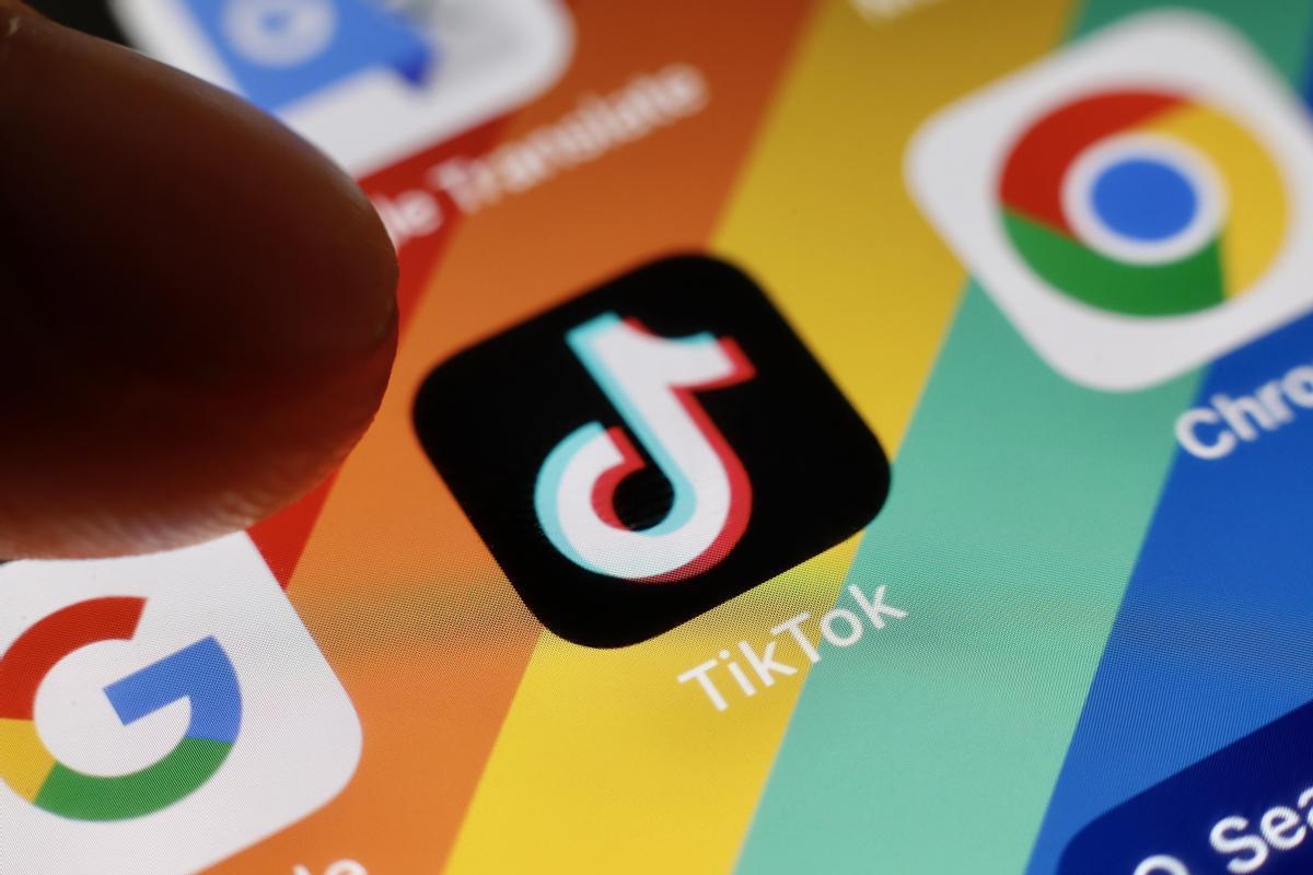 TikTok uygulamasının logosu.