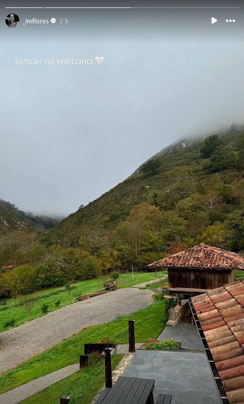 Matamoros abandona Madrid por sorpresa tras el diagnóstico y se instala en esta localidad asturiana: "Desde mi ventana"