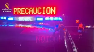 Interceptado tras circular ebrio y en sentido contrario por la autovía de As Pontes