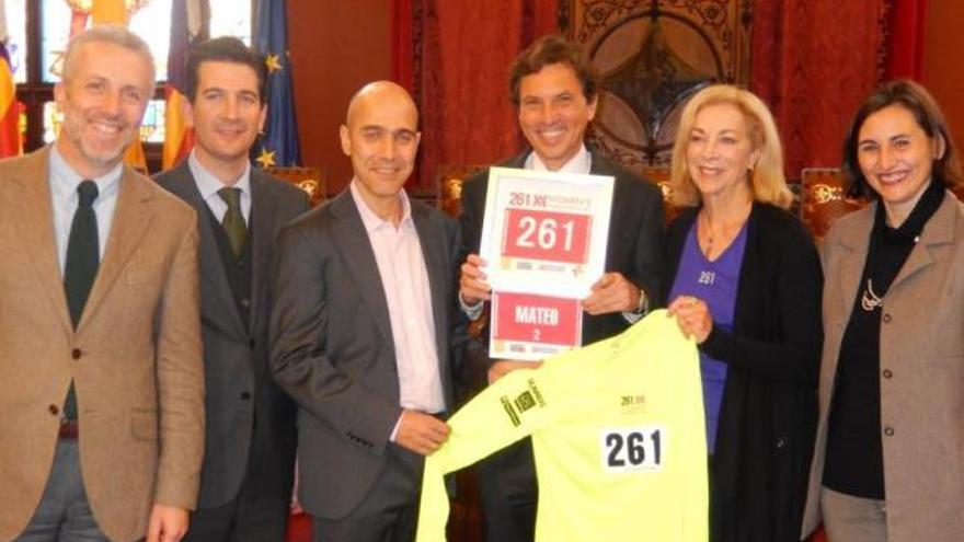 Kathrine Switzer, en la presentación de la 261 del año pasado.