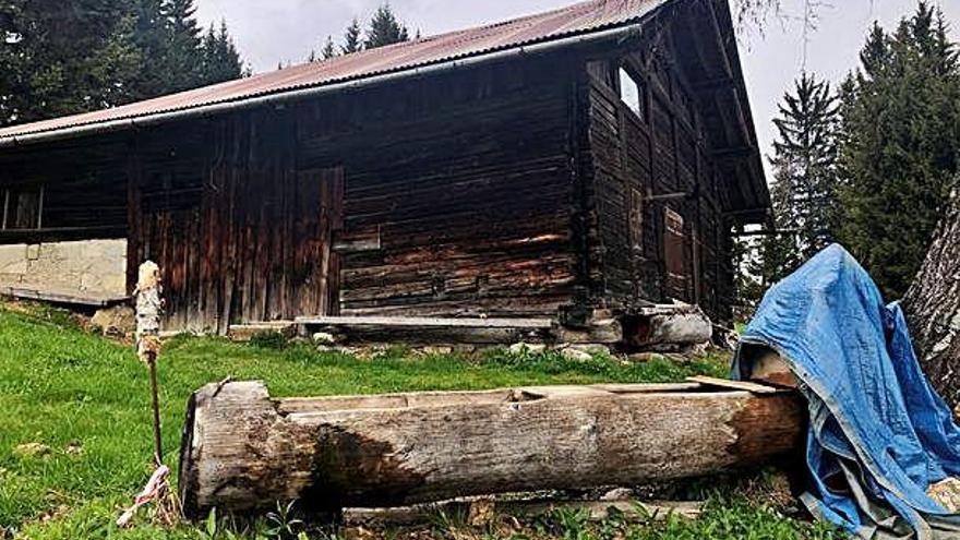 Imatge de la façana del refugi de l&#039;històric dirigent d&#039;ETA, Josu Ternera