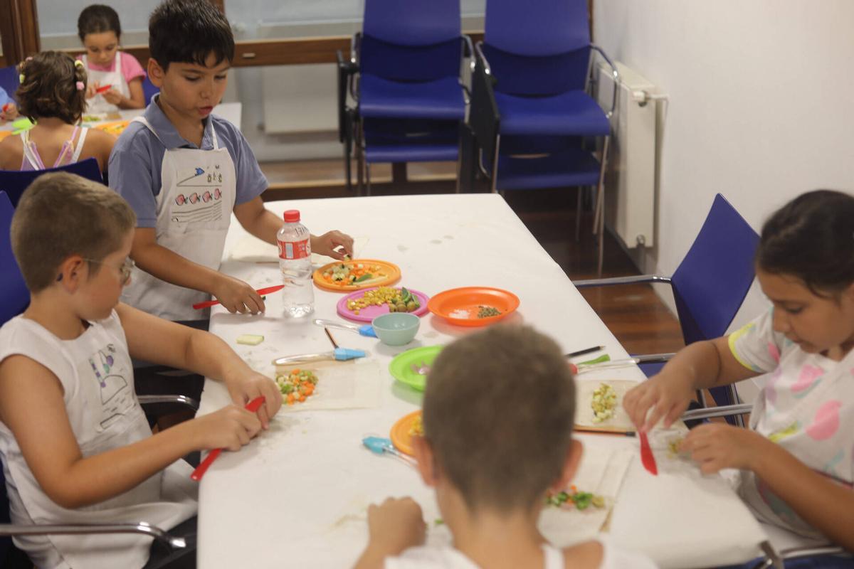 Zamora. Taller Cocinando los juegos del verano. Alhóndiga
