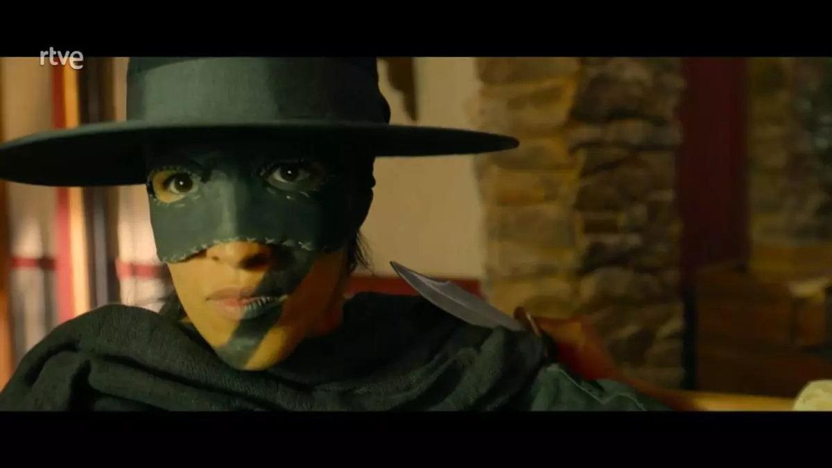 Una 'Zorra' en la teleserie 'Zorro' (TVE 1).