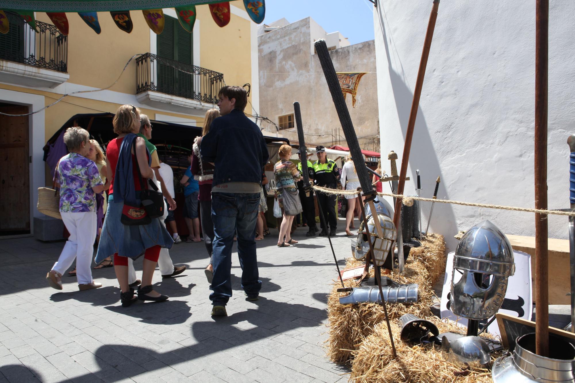 Edición de 2011 de la Feria Medieval de Ibiza.