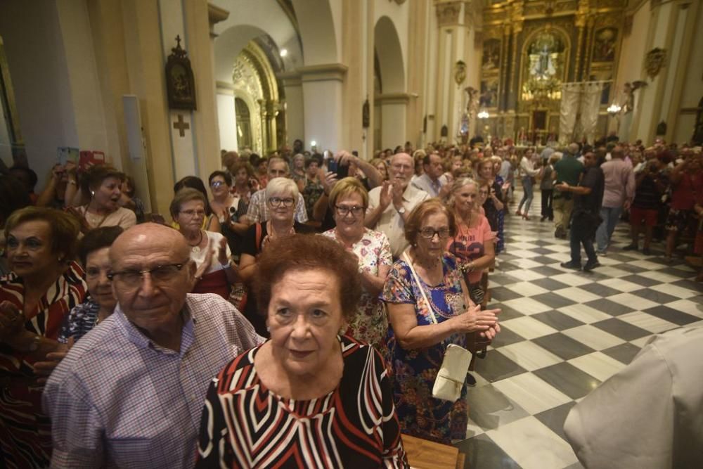 La Fuensanta baja en romería hasta la Catedral