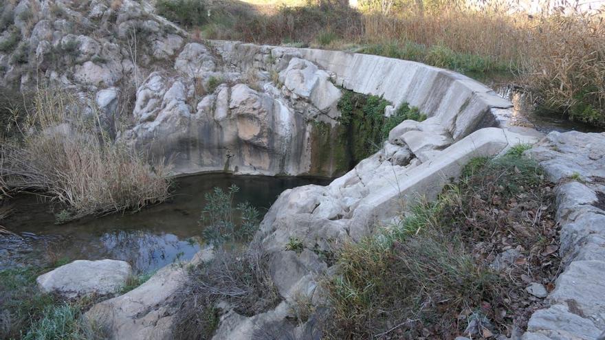 Imputan a cinco regantes por secar el río Palancia en Jérica