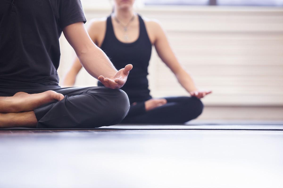 Ejercicio de yoga.