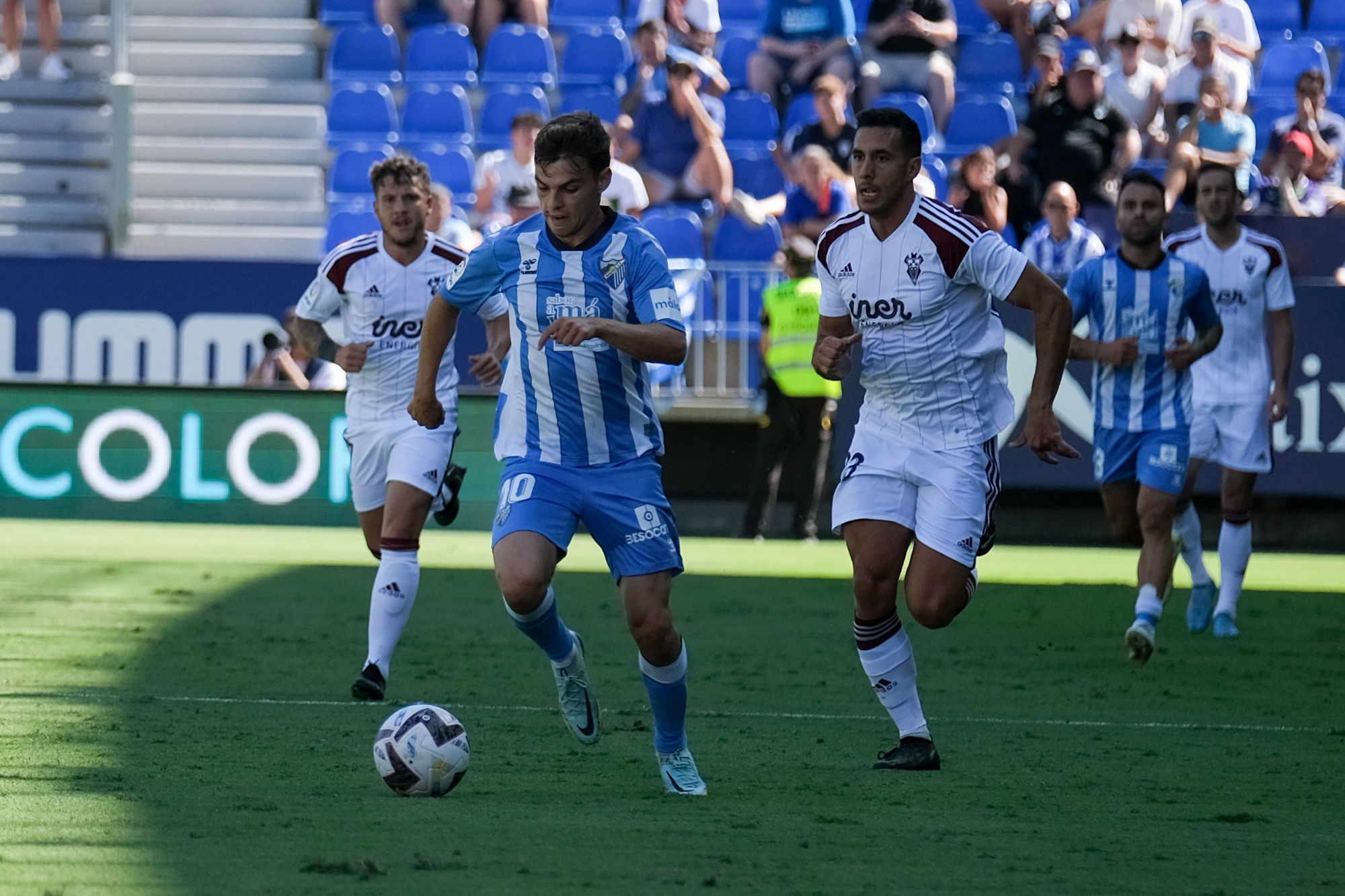 El Málaga CF - Albacete Balompié, en imágenes