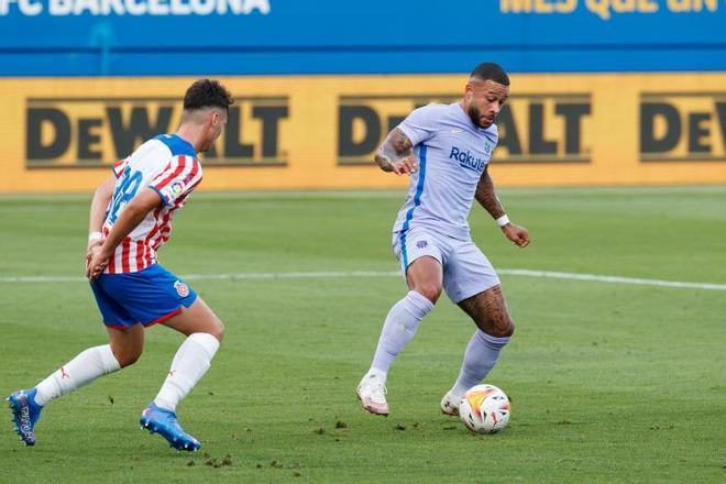 Las mejores imágenes del Barça-Girona: El debut de Depay